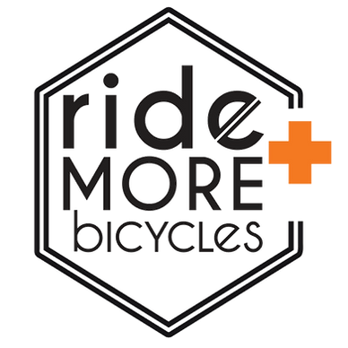 Ride MORE Bicycles logo.