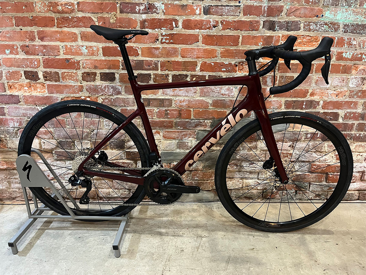 Ride more bicycles closeout 0002 caledonia 105 di2 side